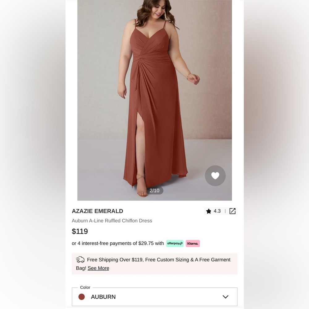 NWT Beautiful Bridesmaid dress